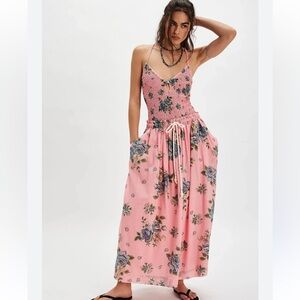 NWT free people Seaside Rose Set pink